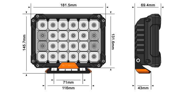 STEDI | Quad Pro LED Driving Lights - Image 3