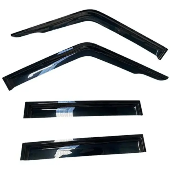 Weather Guards Double Cab Gloss Back