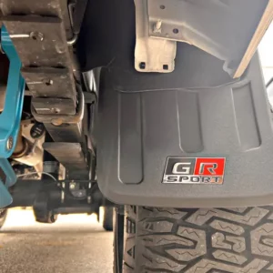 Toyota Hilux GD6 (2016+) Mud Flaps with GR Logo