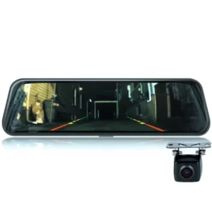 Bracket Mount Rear View Mirror Monitor with camera