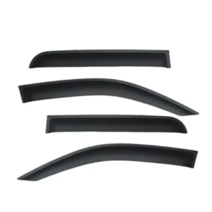 Hilux GD6 Weather Guards (2016 - 2025) Double Cab Matt Black