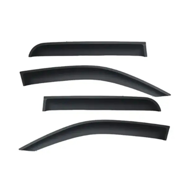 Hilux GD6 Weather Guards (2016 - 2025) Double Cab Matt Black
