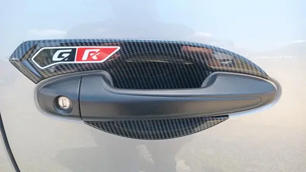 Hilux 2016+ GR Door Handle Cups Carbon Dip - Image 2