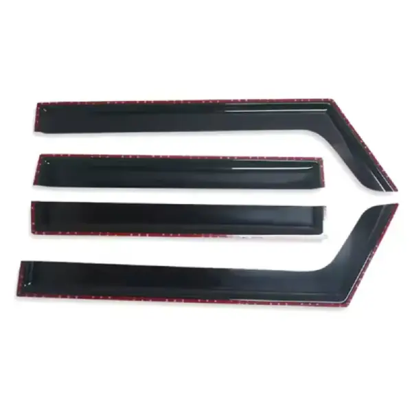Jimny Gen 4 (3Door) Square Weather Guards Gloss Black - Image 2
