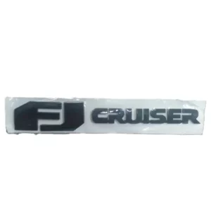 FJ Cruiser Black body/bonnet lettering 3D 230mm x 35 mm