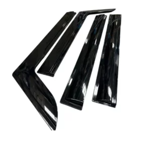 Jimny Gen 4 (5 Door) Weather Guards Gloss Black