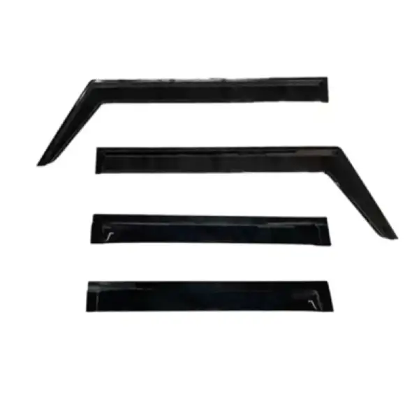 Jimny Gen 4 (3Door) Square Weather Guards Gloss Black - Image 3