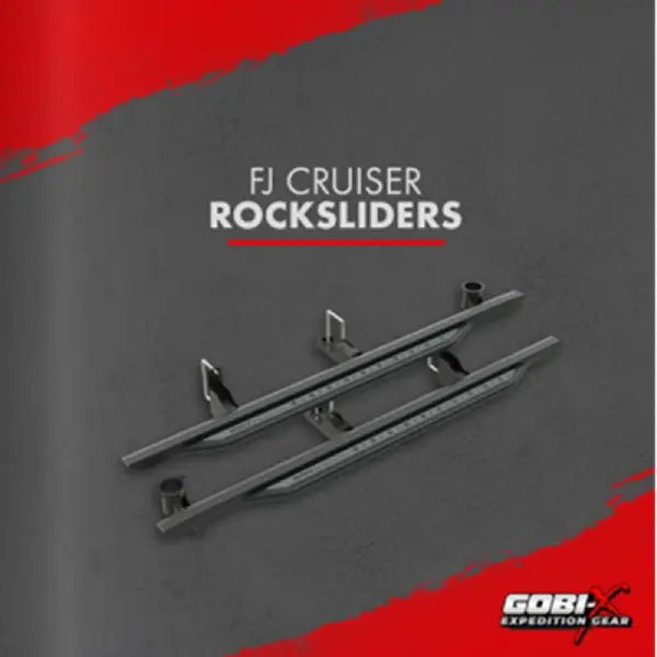FJ Cruiser 2005-2015 Gobi-X Rocksliders - Image 2